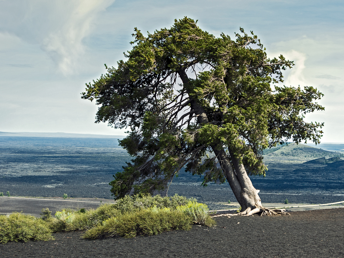 Craters of the moon