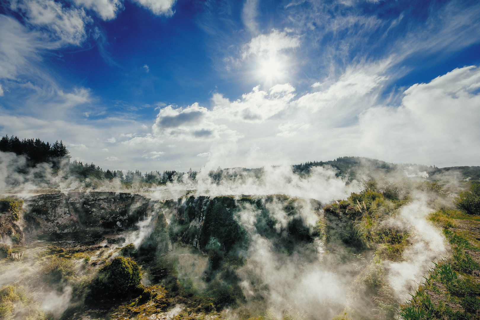 Craters of the moon