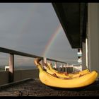 Crazy Banana with Rainbow