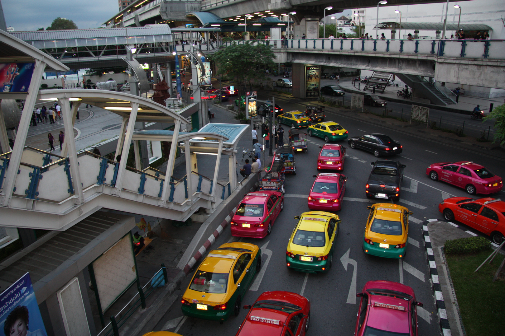 Crazy traffic in bkk