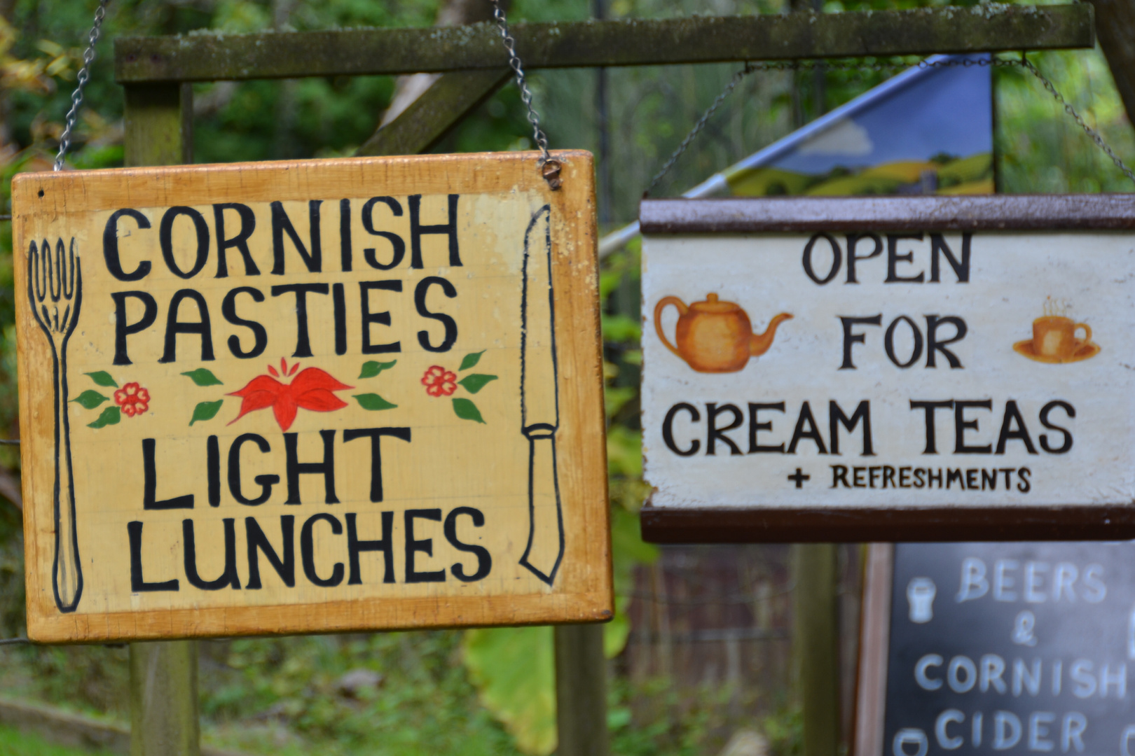 Cream tea am Camel Trail