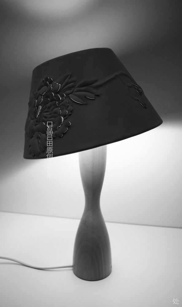Creative leather lamps