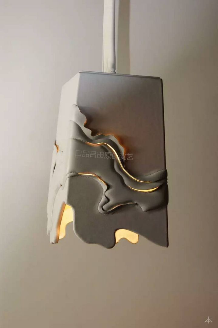 Creative leather lamps