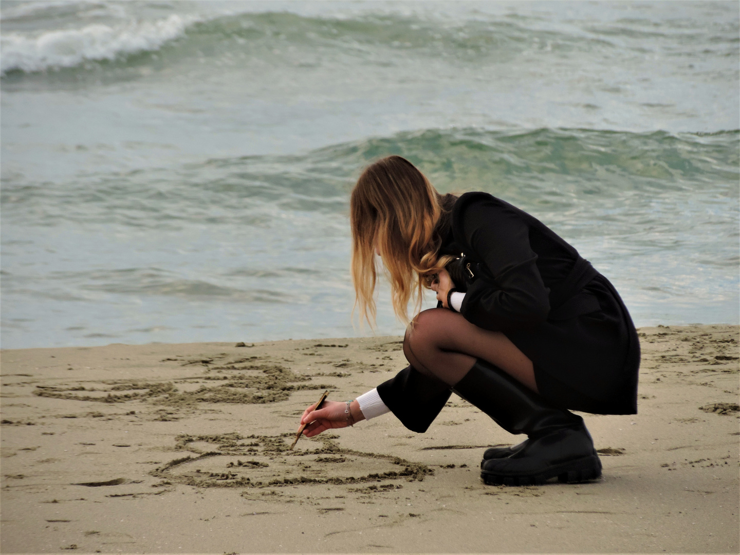 Creatività sulla spiaggia