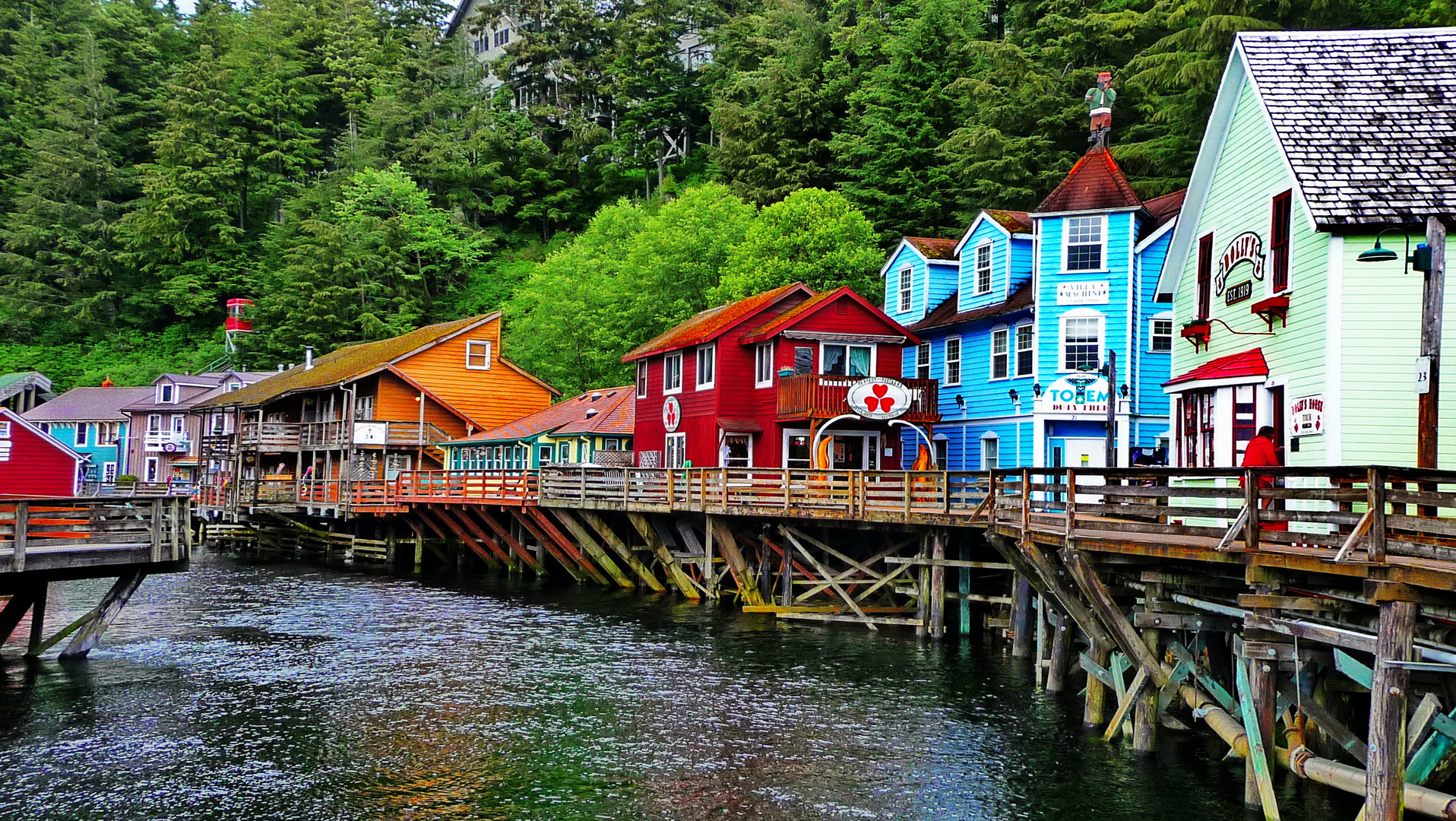 Creek Street, Ketchikan, Alaska