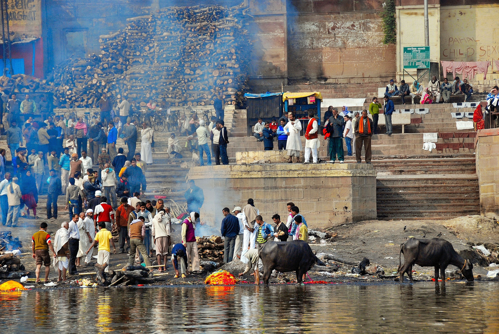 Crematorium on Ganges River