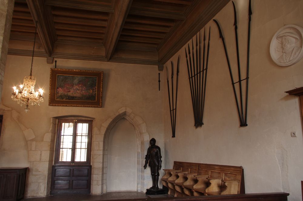 Crémieu - Isère - Intérieur de l'Hotel de ville - la salle capitulaire