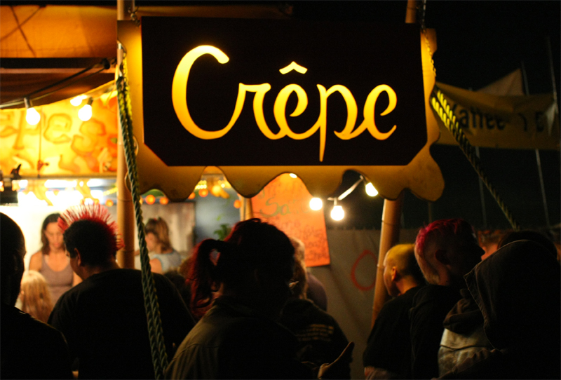 Crepe Stand auf Force Attack Festival 2008