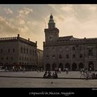 Crepuscolo in Piazza Maggiore