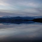 Crepuscolo sul lago di Varese