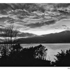 Crepuscolo sul lago Maggiore
