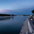 Crepuscolo sul Rodano, Arles