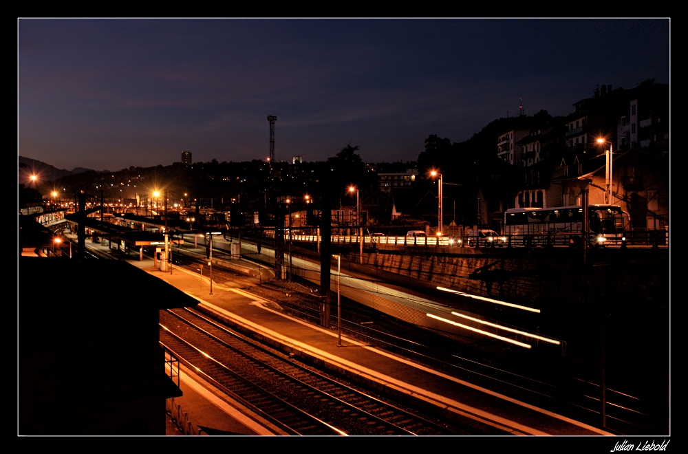 Crépuscule à Chambéry