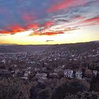 Crépuscule à partir de Saint-Paul-de-Vence