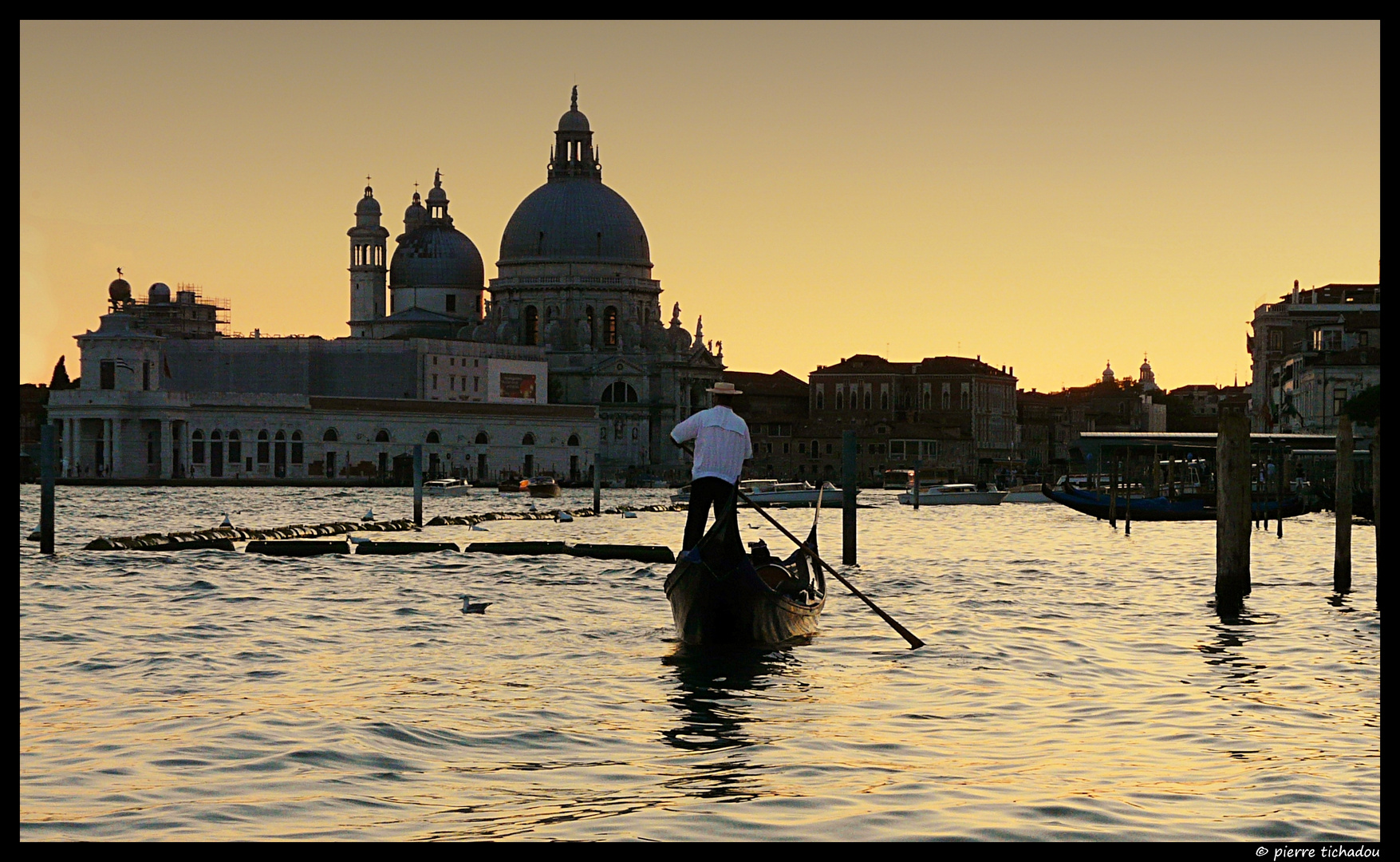 crépuscule à Venise