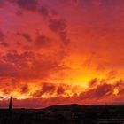 crépuscule après l'orage