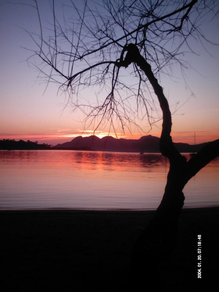 Crépuscule aux Baléares