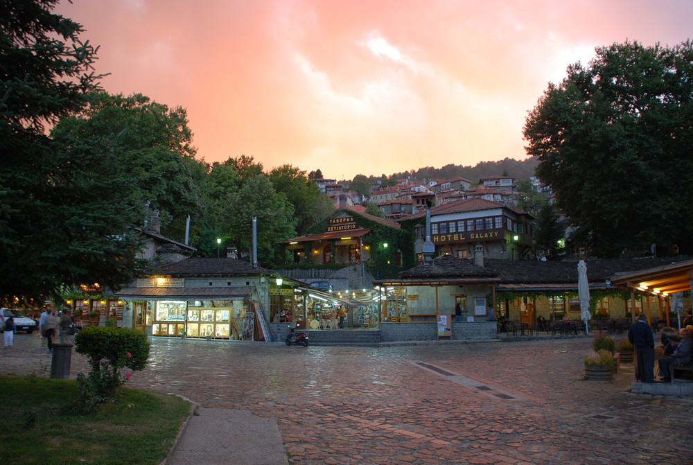 Crépuscule de Metsovo