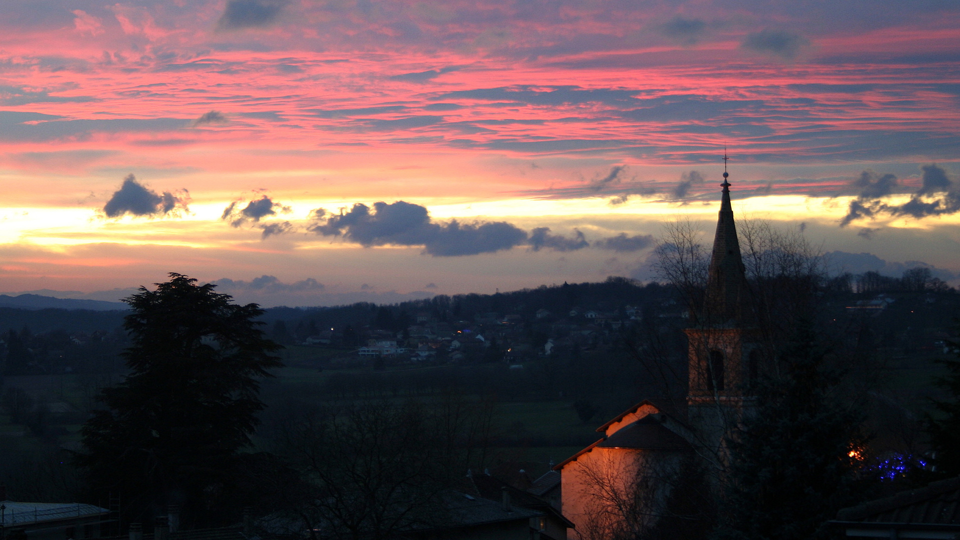 Crépuscule de Noël