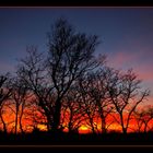 Crepuscule de printemps dans le Luberon