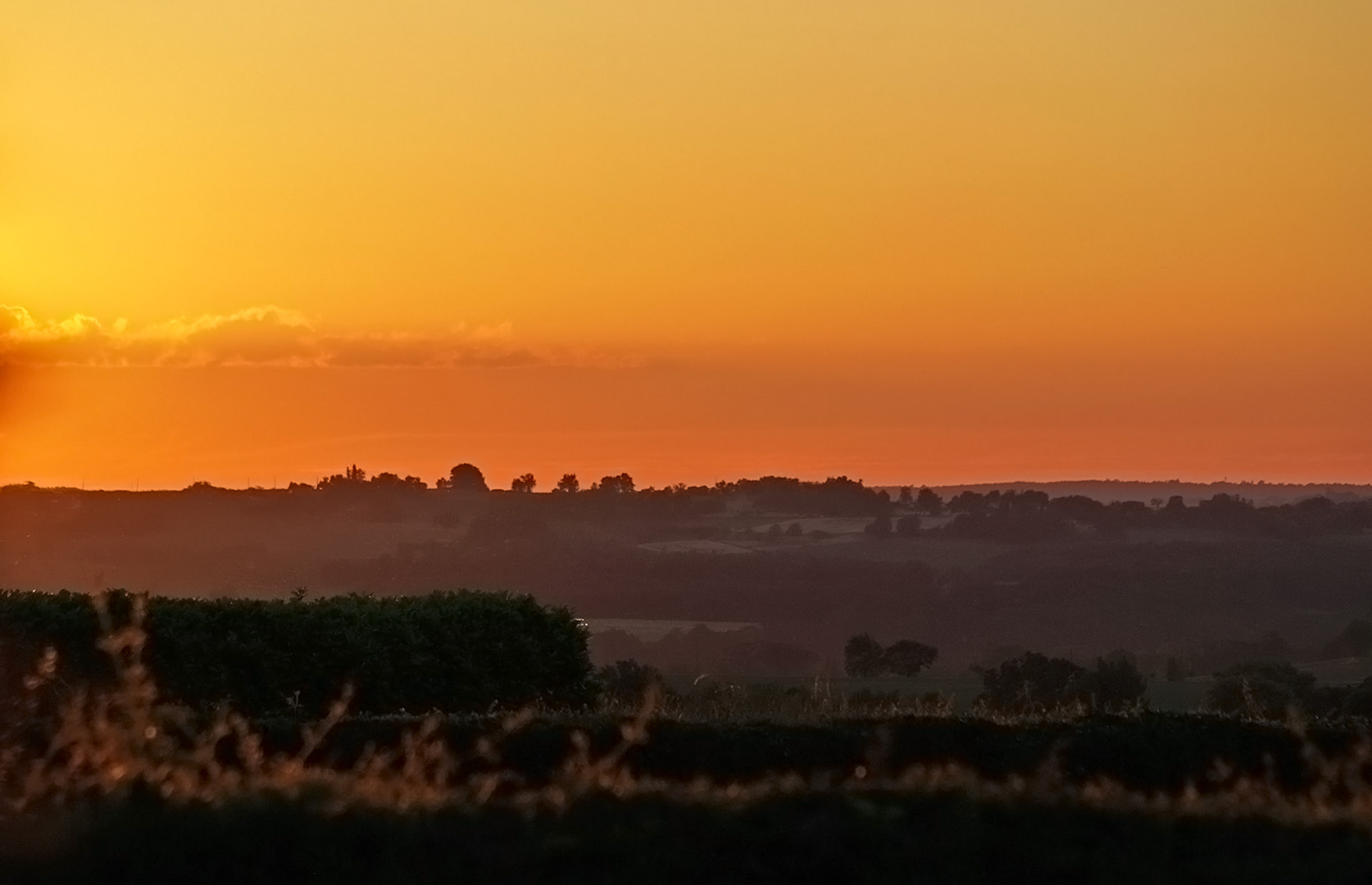 	Crépuscule devant chez moi