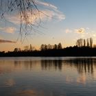 Crepuscule on the lake