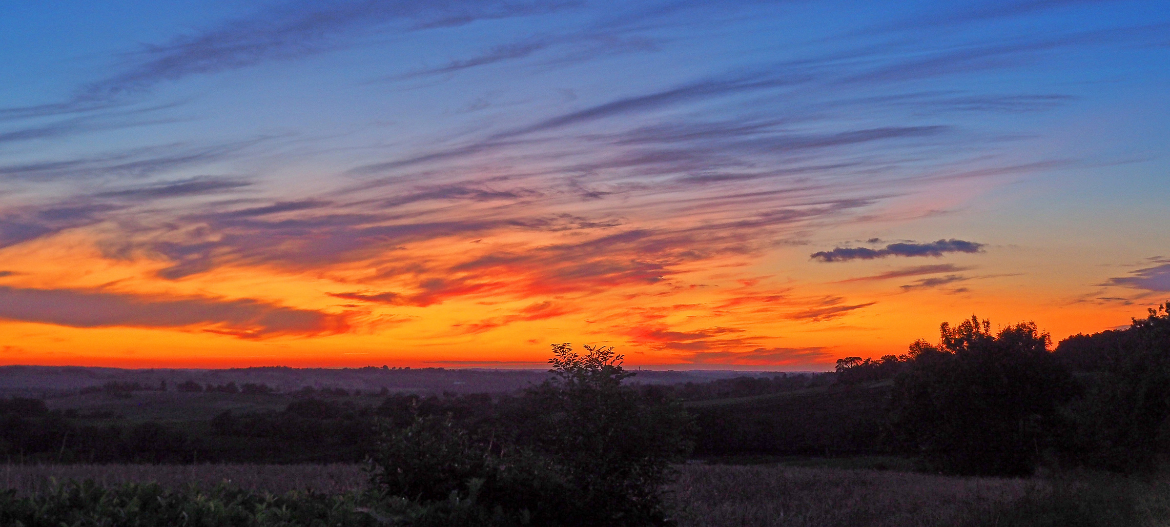 Crépuscule près de chez moi