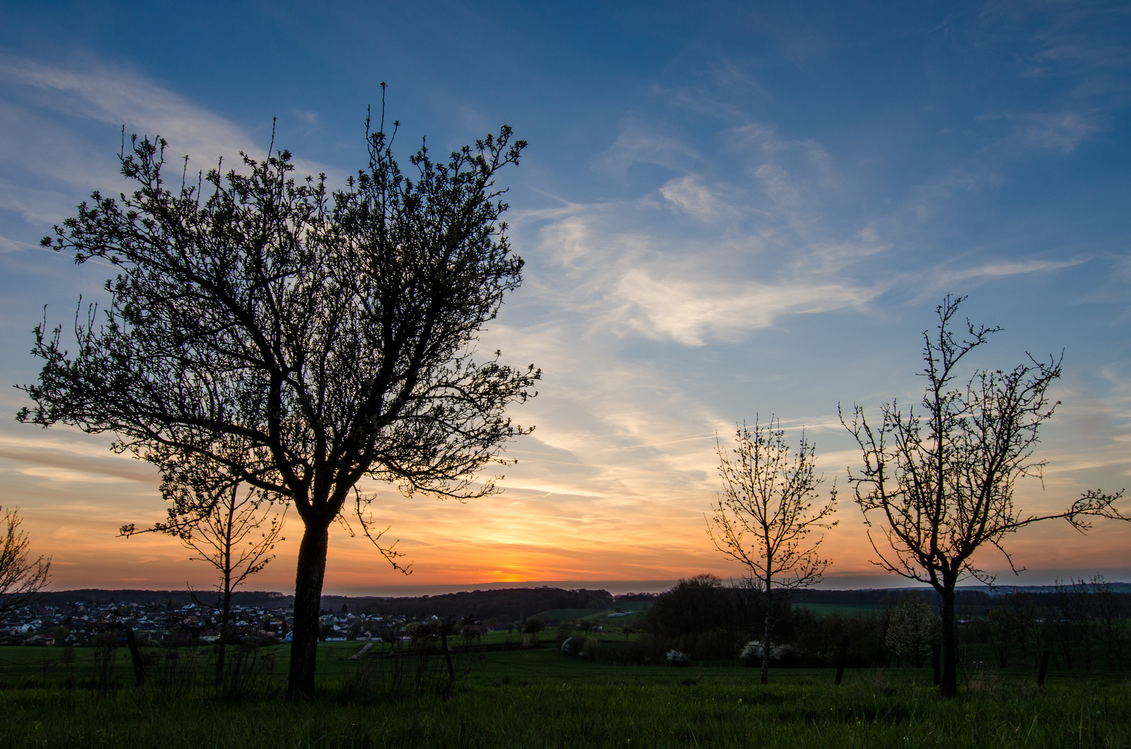 Crépuscule printanier