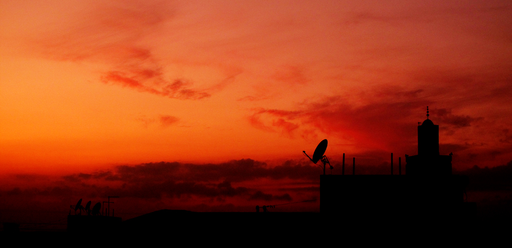 Crépuscule - Rabat, Maroc