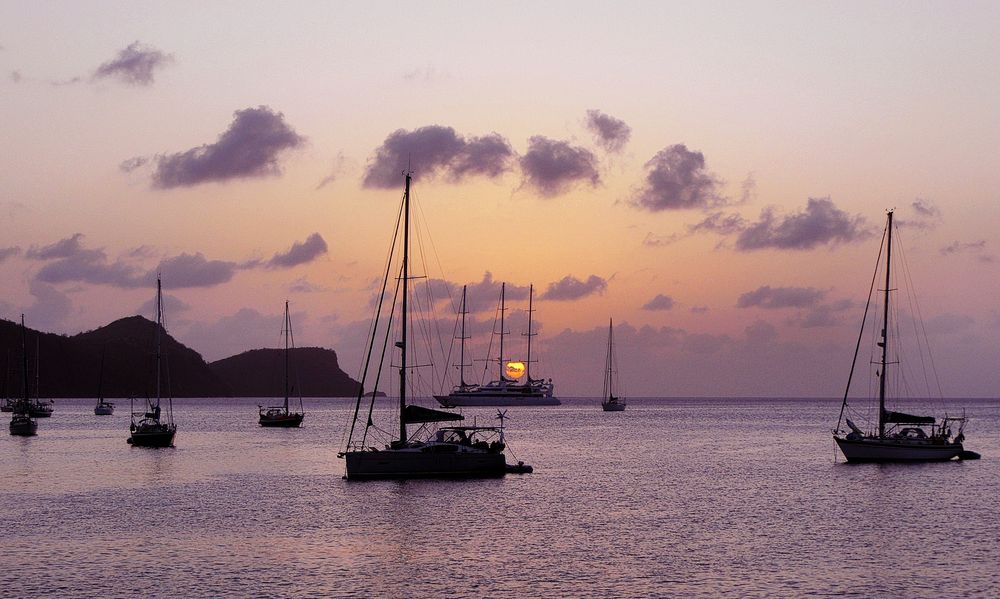 Crépuscule sur Béquia