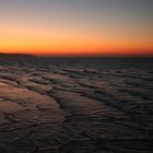 Crépuscule sur la baie de Dieppe