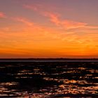 Crépuscule sur la plage de Ronce-les-Bains  --  Abenddämmerung am Strand von Ronce-les-Bains