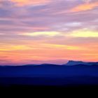 Crépuscule sur la Provence...