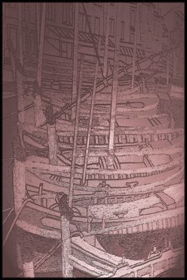 CREPUSCULE SUR LES BARQUES ORIGINAL JPEG