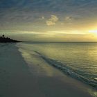 Crépuscule sur un atoll