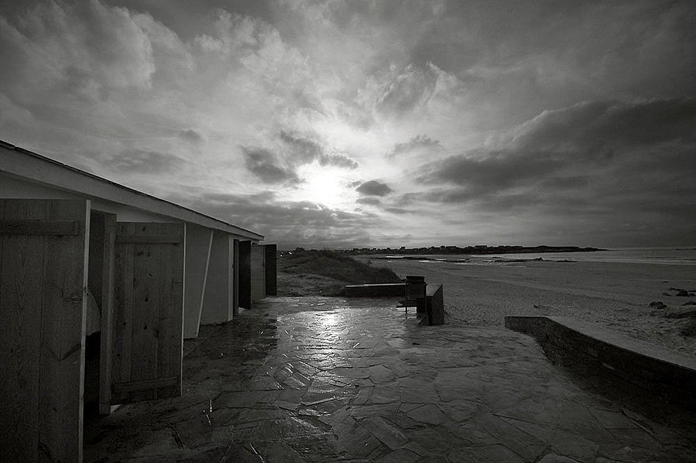 CREPUSCULO EN LA PLAYA