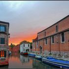 Crepúsculo en Venecia