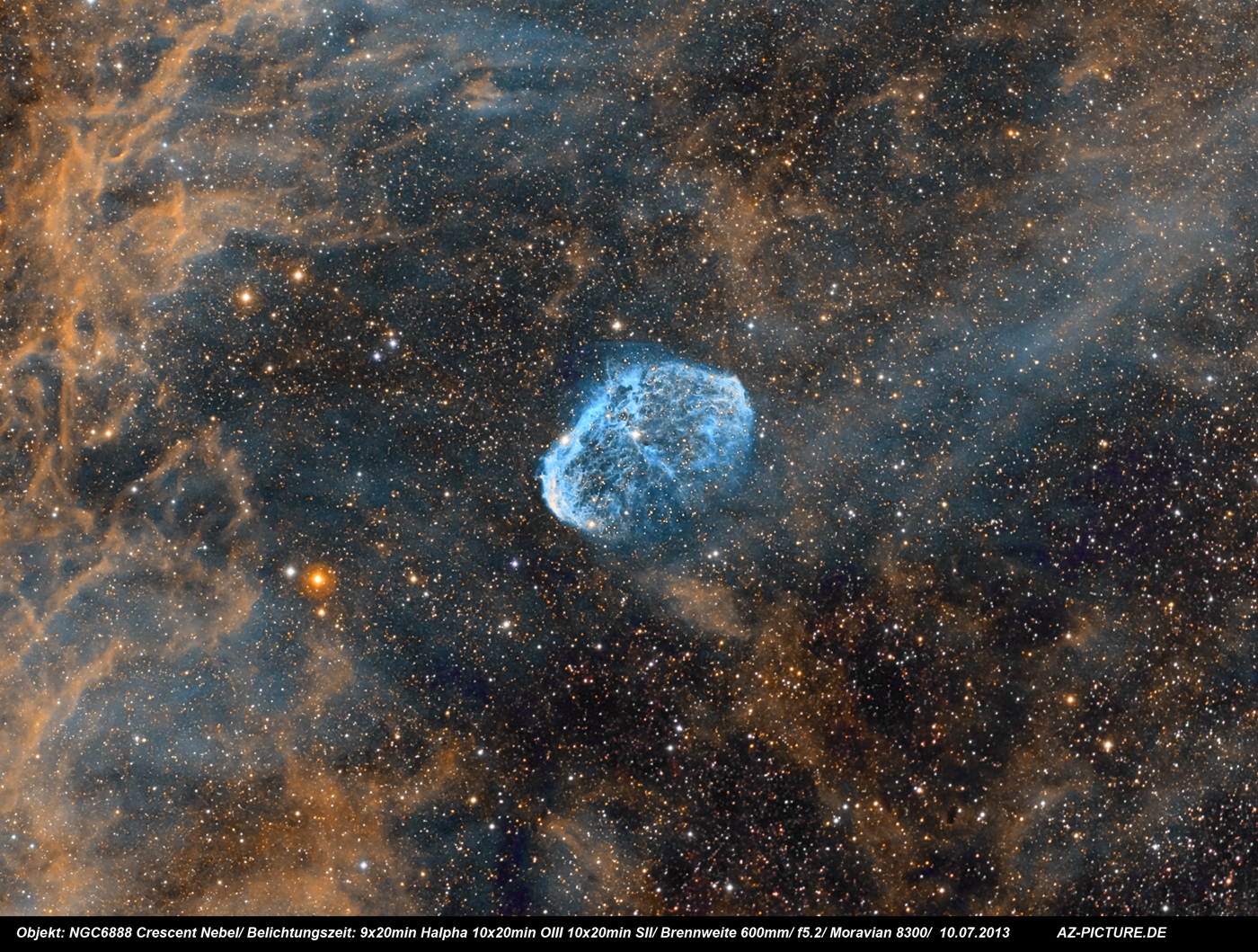 Crescent Nebel NGC 6888