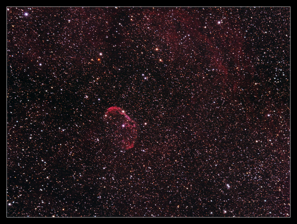 Crescent Nebula - Die Mondsichel in Wasserstoff