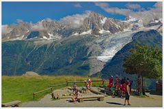 crescere all ombra del monte bianco....