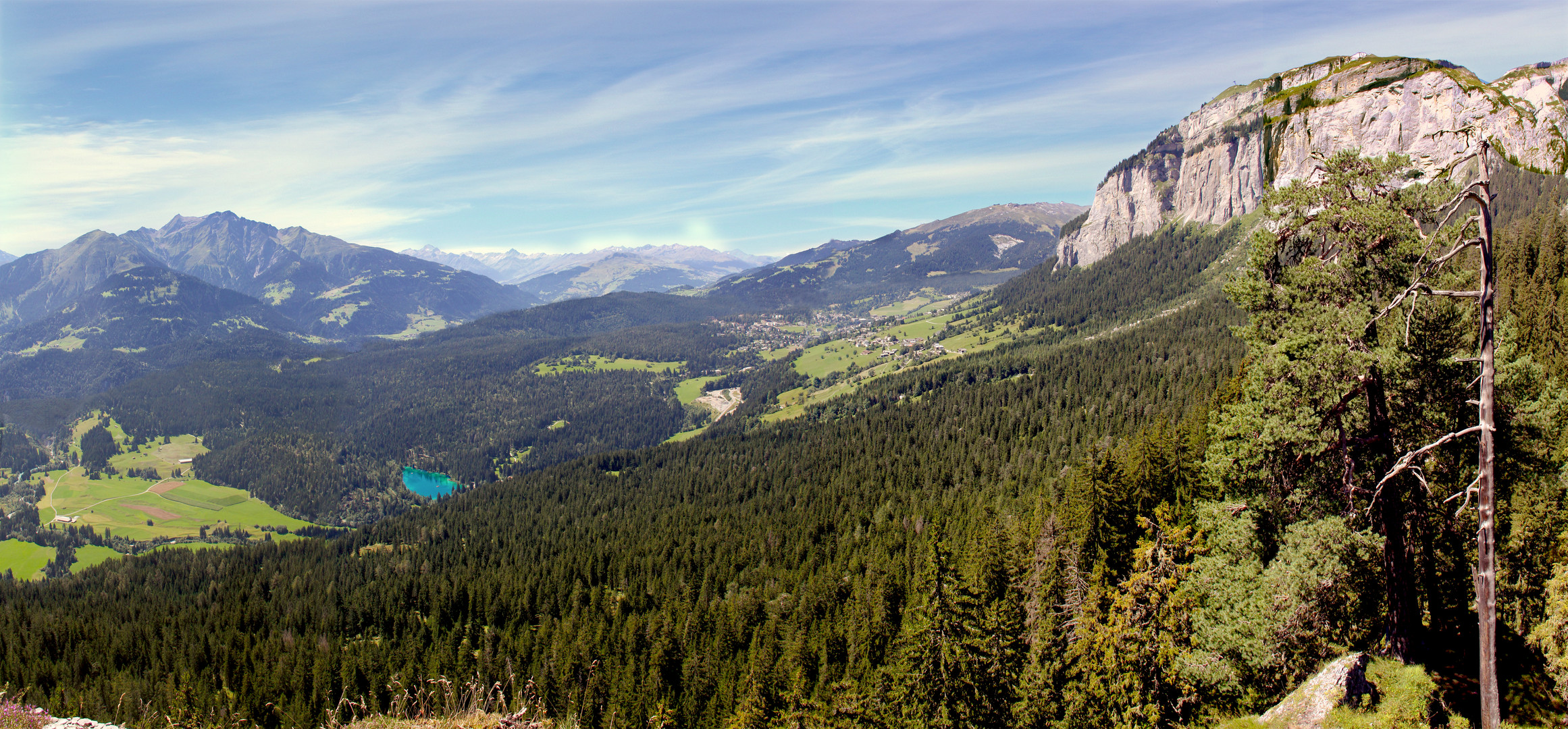 Crestasee bei Flims (Schweiz)