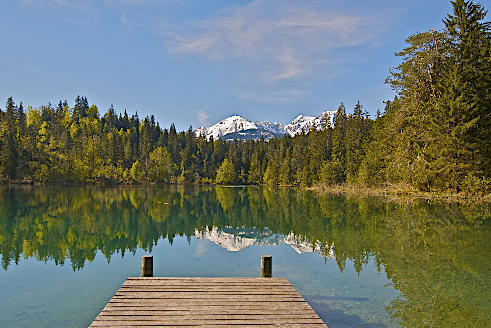 Crestasee für mich alleine