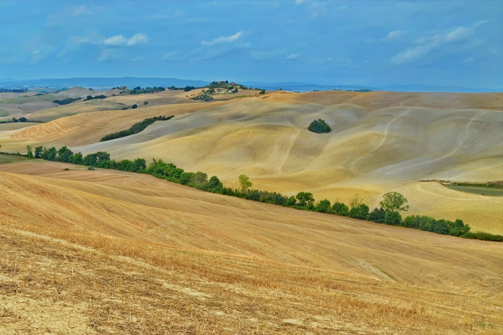 Crete Senesi: Deserto di Accona