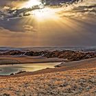 Crete Senesi im unwirklichen Licht