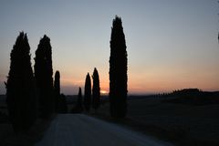 Crete senesi sentiero