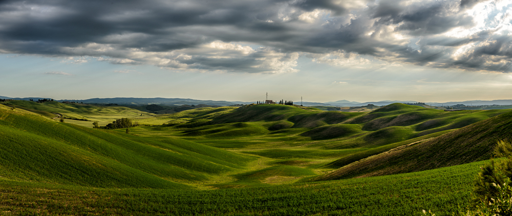 Crete senesi - unsere Herberge