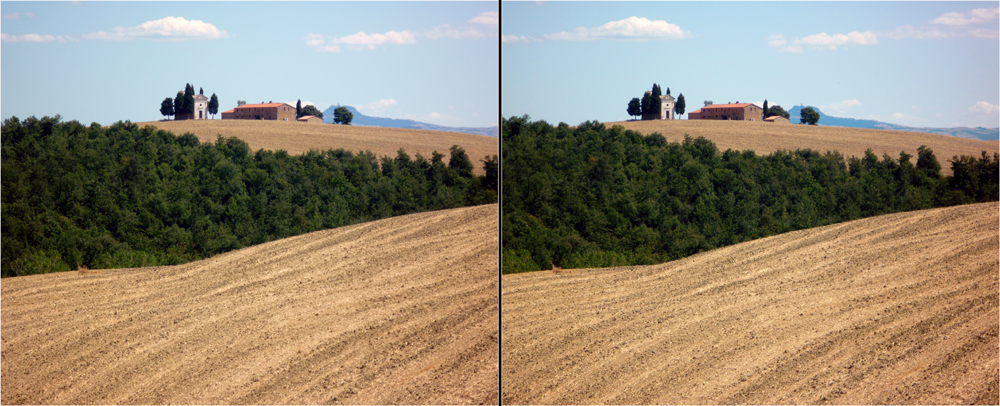 Crete südlich von Pienza