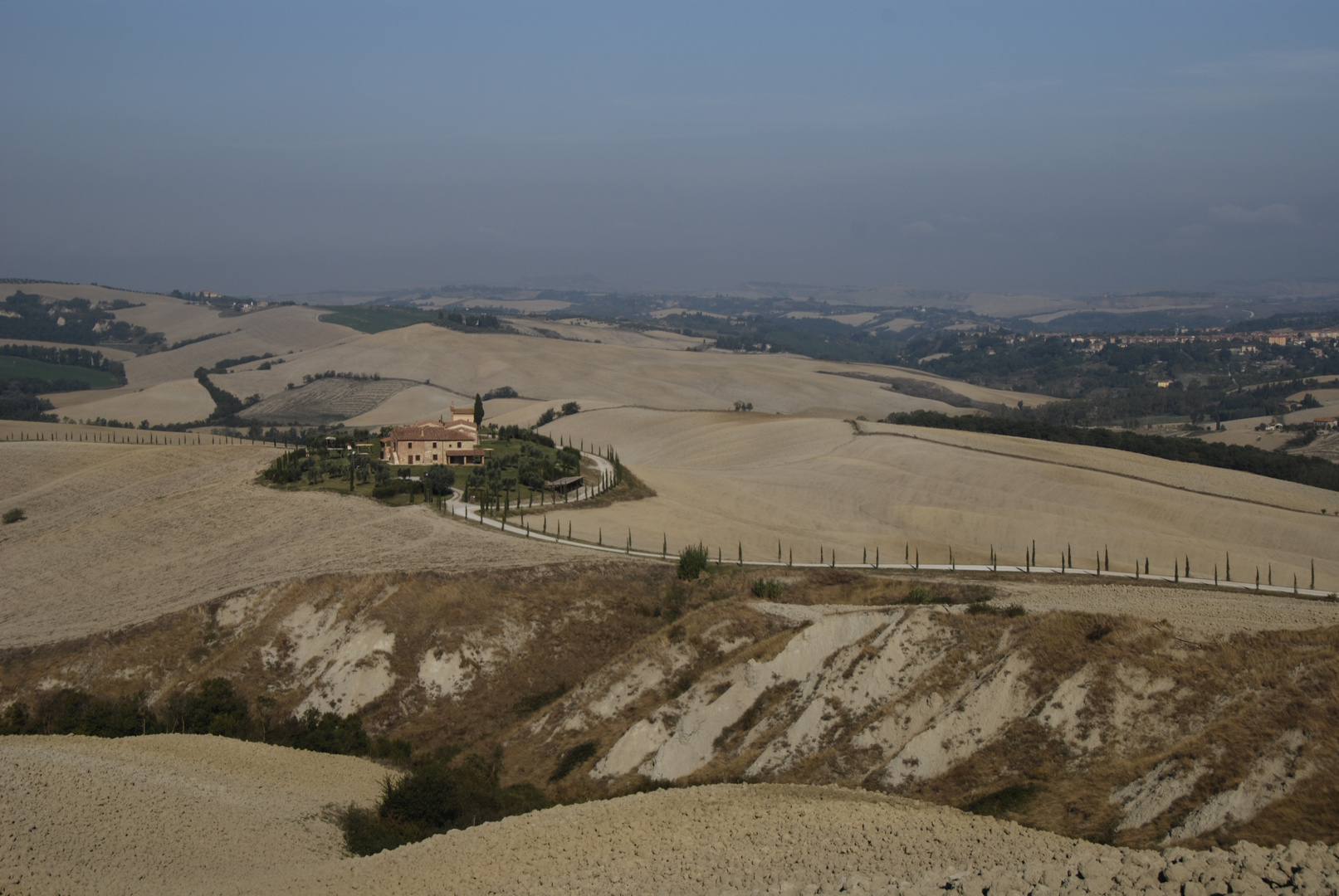 Crete, südlich von Siena