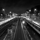 Creteil's subway by night