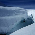 crevasse sur concordia, valais